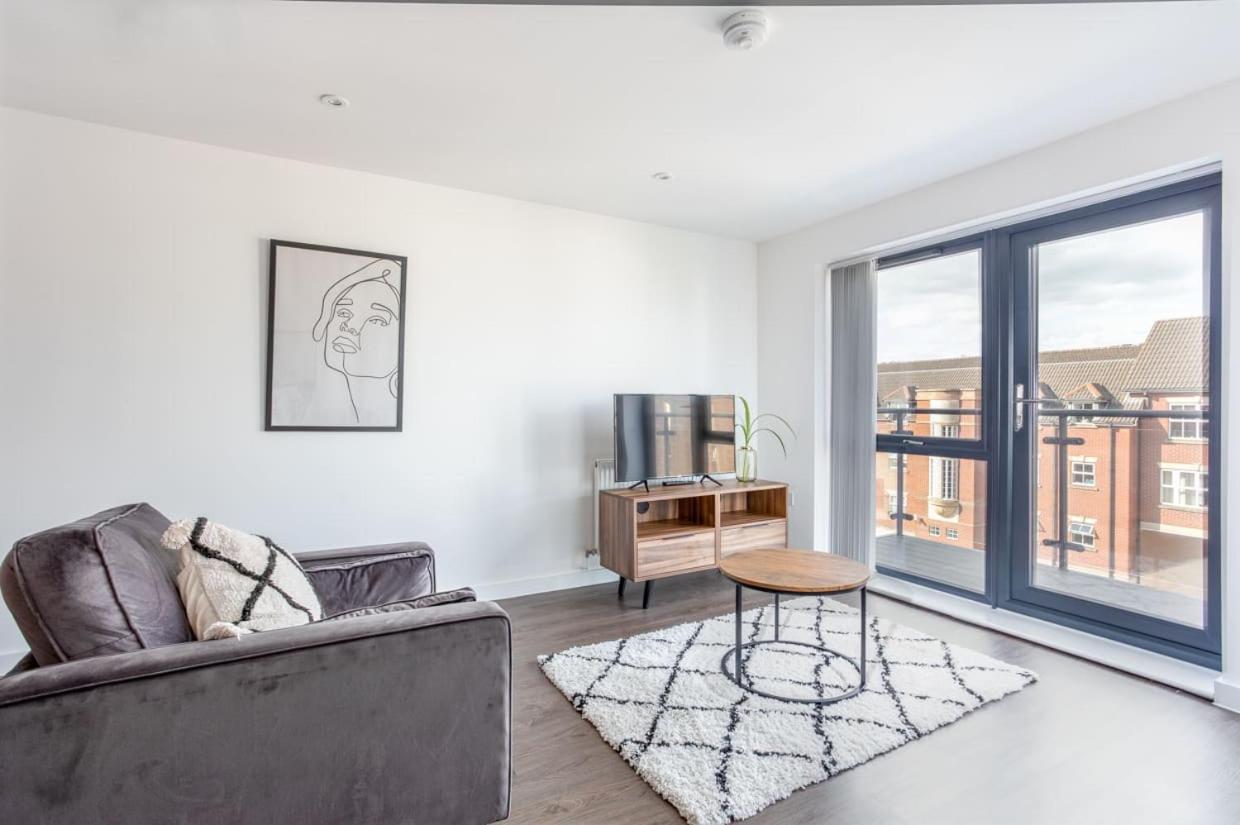 Stay Zeni, Ouse Court York Contemporary 2 Bed Flat Exterior photo